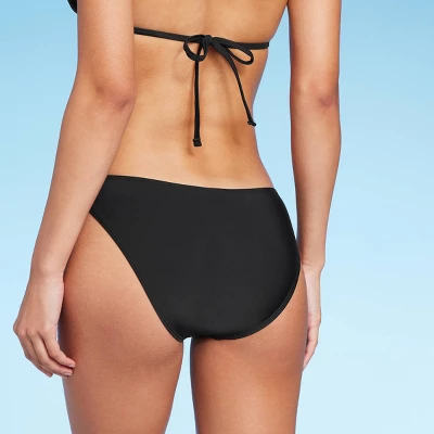 Women's Scoop Front High Waist High Leg Cheeky Bikini Bottom - Wild Fableā¢