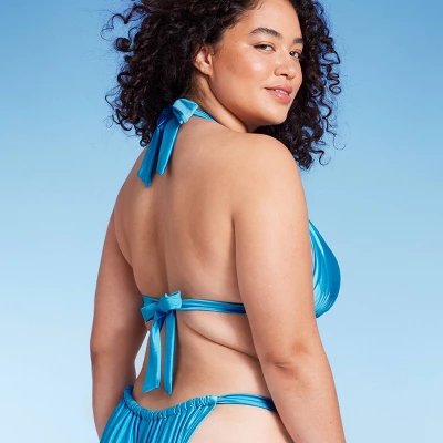 Women's Knotted Halter Bikini Top - Wild Fable⢠- Image 4