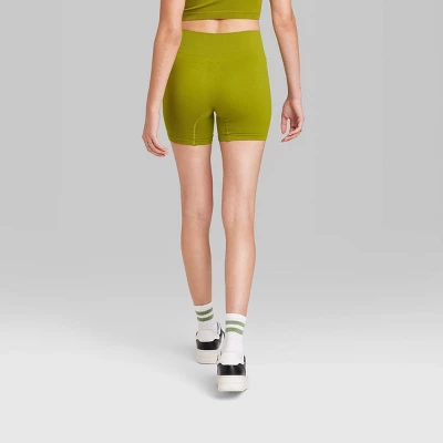 Women's High-Rise Seamless Bike Shorts - Wild Fable⢠- Image 2